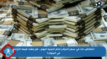 انخفاض حاد في سعر الدولار أمام الجنيه اليوم.. كم بلغت قيمة التراجع في البنوك؟